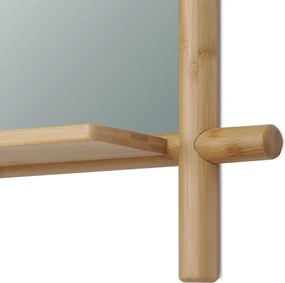 Falitükör, bambusz, natúr, AZR-B027