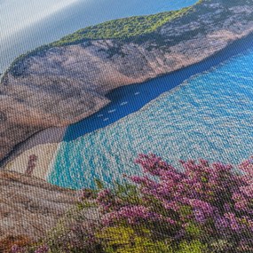 Kép - Navagio strand, Görögország (70x50 cm)