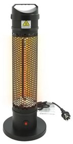 Compass Infravörös álló fűtő 1000W/230V IP44 fekete 13941