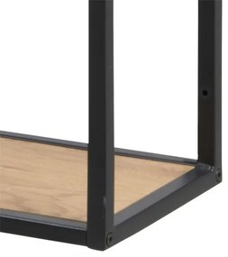 SARON falipolc tölgy/fekete