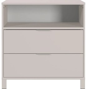 Krémszínű gyerek komód 89x92x54 cm Alkmaar – Germania