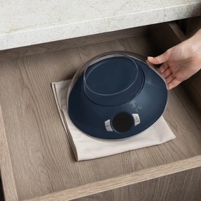BerlingerHaus Konyhai mérleg tállal 5 kg matt kék