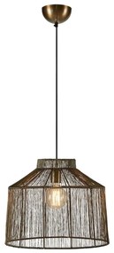 Markslöjd 108667 - Csillár zsinóron CAPANNA 1xE27/40W/230V réz