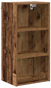 Függő szekrény polcokkal Riga Öreg fa 40 x 29,5 x 80 cm Faanyag