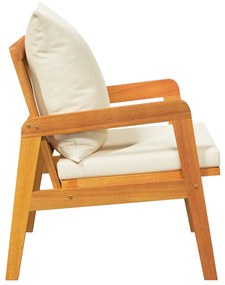 Kerti Székek 2 db 59.5x65x71.5 cm Tömör Fa Akác