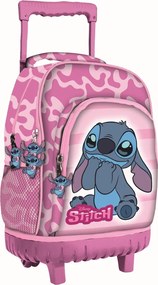 Disney Lilo és Stitch, A csillagkutya Lovely prémium gurulós iskolatáska, táska 44 cm