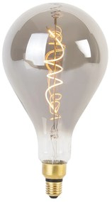 E27 Dimmelhető LED Spirál Izzószál Lámpa A165 Füst 4W 120lm 1800K