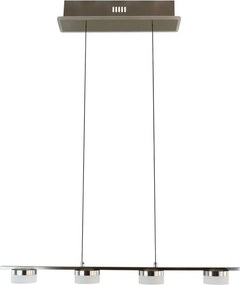 AVIANO LIGHTING 7066-503 CASSIS Modern Led Függesztett Lámpa Matt Nikkel LED IP20