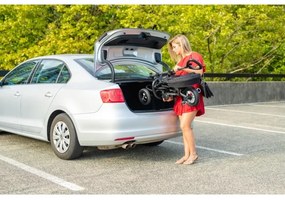 QPlay - Gyermek tricikli 3in1 RITO AIR fekete