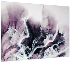 Kép - Lila márvány N⁰2 (70x50 cm)