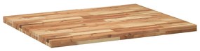 olajbevonatú tömör akácfa íróasztallap 100 x 80 x 4 cm