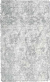 vidaXL ezüstszürke hosszú szálú NAVARRA bozontos szőnyeg 80x150 cm