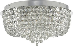 Dar lighting glamour kristály mennyezeti lámpa eitan csiszolt króm dareit5008