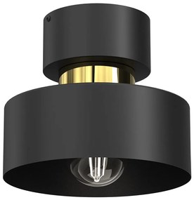 Mennyezeti lámpa MARTI 1xE27/15W/230V fekete/arany