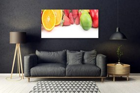 Üvegkép gyümölcs konyha 125x50 cm
