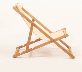 Kerti napozóágy bézs/szilfa