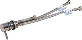 CeraStyle CITY fali WC - MATT BÉZS - BEÉPÍTETT bidé funkcióval - perem nélküli