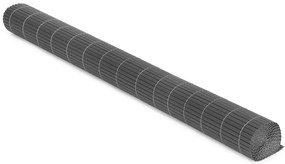 Megfordítható antracit PVC balkon, kerítés és terasz paraván Szélesség: 1 m | Hosszúság: 5 m