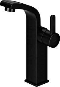 Asztali Mosdó Csaptelep Fekete Omnires Magas