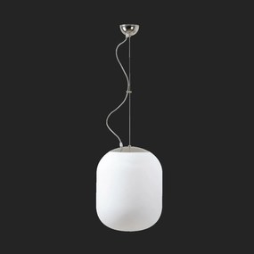 Osmont 67312 Tania L1 függesztett üveglámpa polírozott rozsdamentes acél fehér IP40 3