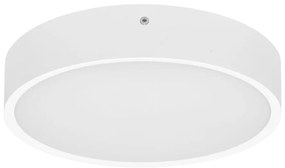 Ecolite Ecolite WMAT300-15W/BI - LED Mennyezeti lámpa MARTIN LED/15W/230V IP65 fehér EC0384