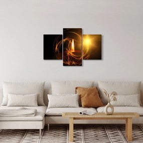 Gyertya képe (90x60 cm)