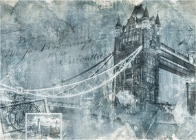 Kép - Tower Bridge hideg tónusokkal (70x50 cm)