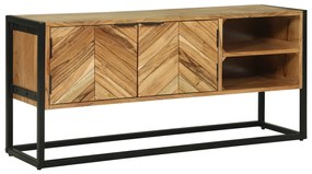 TV szekrény 110x30x50 cm Tömör akácfa