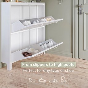 SHIRLEY fém cipősszekrény, 960 x 900 x 170 mm, fehér