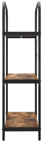 Könyvespolc Füstölt tölgy 80 x 30 x 109 cm Faanyag