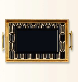 Üveg tálca, 38×24 cm – TPEA9913
