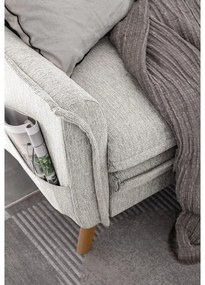 Bézs kinyitható sarokkanapé (jobb oldali) Charming Charlie – Miuform