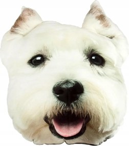 3D párna kutya párna Westie west ajándék