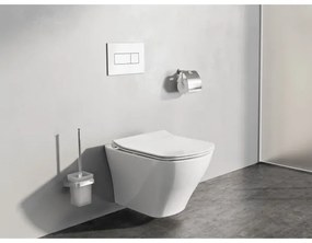 Ravak X01457 - UNI nyomólap, 24,7 x 16,5 cm, fehér