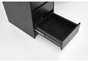 AMORIO sminkasztal fekete