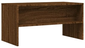 barna tölgy színű szerelt fa TV-szekrény 80 x 40 x 40 cm
