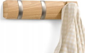 Fali ruhaakasztó előszobába folyosóra barna Flip 3