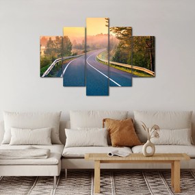 Kép - Az utazás napfelkeltekor (150x105 cm)