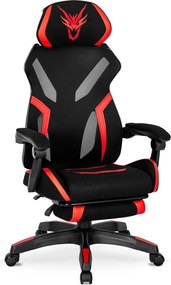 Gaming forgószék fekete/piros színben. MAXIMO