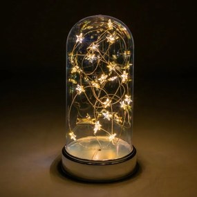 NEXOS Dekoratív kúp 20 LED Meleg fehér 22 cm