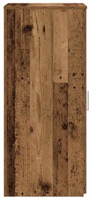 tároló szekrény antik fa 40x45x103,5 cm szerelt fa