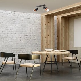 Spotlámpa AURORA 2xGU10/10W/230V