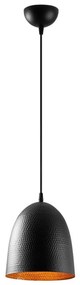Kábeles függőlámpa TATTOO 1xE27/40W/230V átm. 20 cm fekete