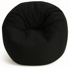 XL beltéri babzsákfotel – fekete