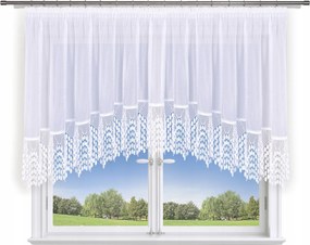 Kész függöny 400x100,napellenző ív,gipsz 30cm