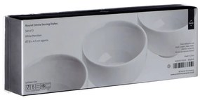 Fehér porcelán szervírozó tál készlet 3 db-os ø 8 cm Entree – Premier Housewares