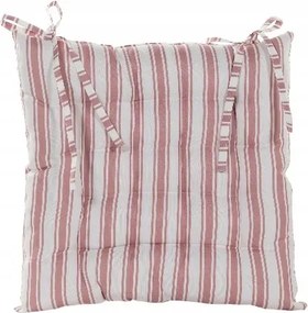 Kötött székpárna, rózsaszín