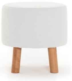 Fehér puff Silindir – Balcab Home