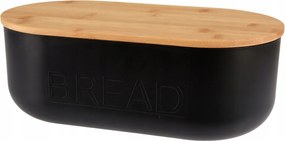 Furber Kenyértartó, fekete