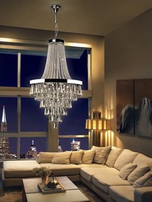 Függeszték Króm PALACE SCHULLER 810637